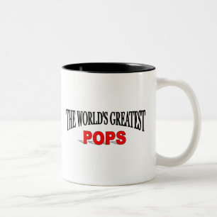 The World's Greatest Pops Two-Tone Coffee Mug