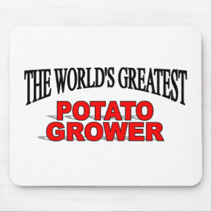 The World's Greatest Potato Grower Mouse Mat