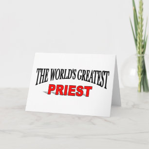 The World's Greatest Priest Card