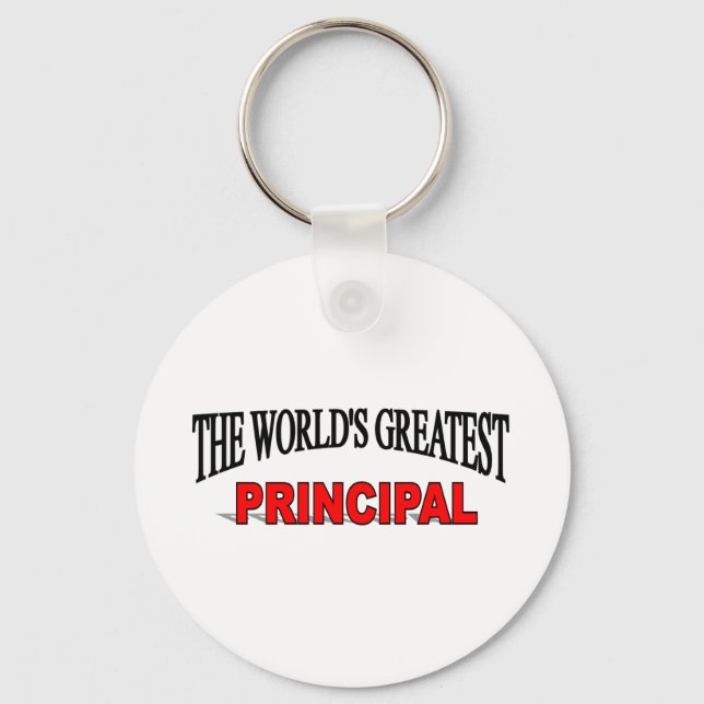 The World's Greatest Principal Key Ring (Front)