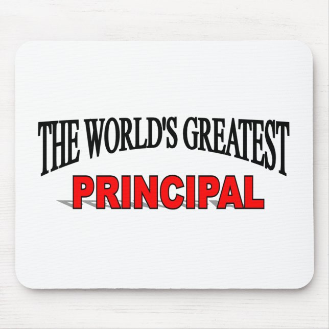 The World's Greatest Principal Mouse Mat (Front)