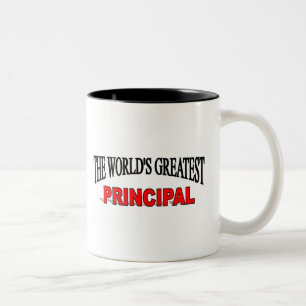 The World's Greatest Principal Two-Tone Coffee Mug