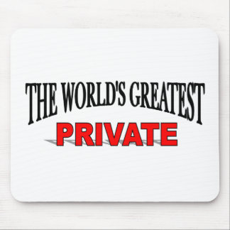 The World's Greatest Private Mouse Mat