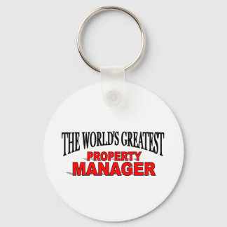 The World's Greatest Property Manager Key Ring