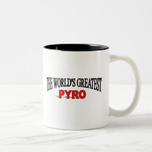 The World's Greatest Pyro Two-Tone Coffee Mug