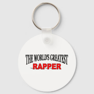 The World's Greatest Rapper Key Ring