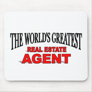 The World's Greatest Real Estate Agent Mouse Mat