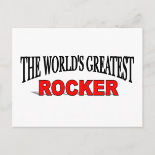 The World's Greatest Rocker Postcard