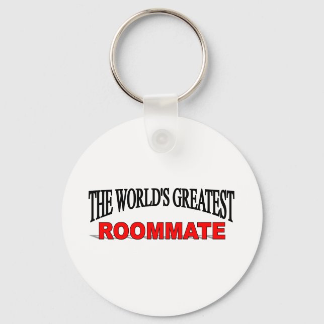 The World's Greatest Roommate Key Ring (Front)