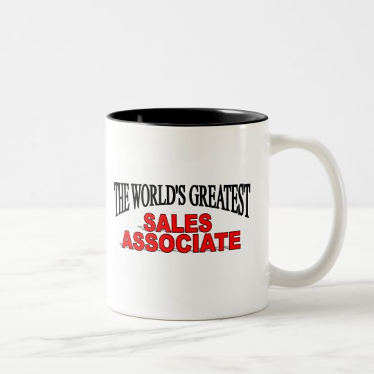 The World's Greatest Sales Associate Two-Tone Coffee Mug