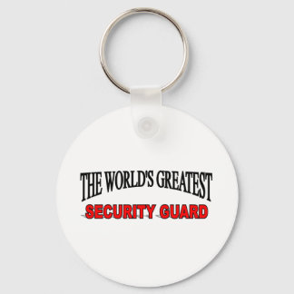 The World's Greatest Security Guard Key Ring