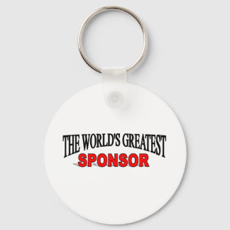 The World's Greatest Sponsor Key Ring
