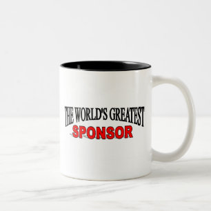 The World's Greatest Sponsor Two-Tone Coffee Mug