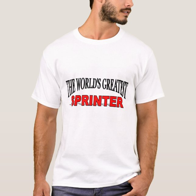 The World's Greatest Sprinter T-Shirt (Front)