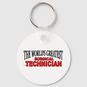 The World's Greatest Surgical Technician Key Ring