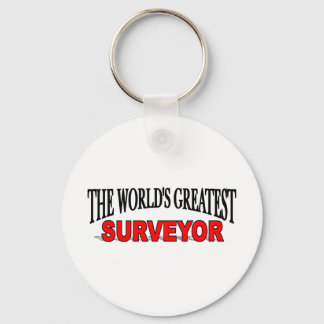 The World's Greatest Surveyor Key Ring