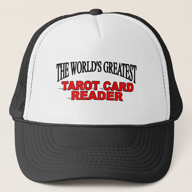The World's Greatest Tarot Card Reader Trucker Hat (Front)