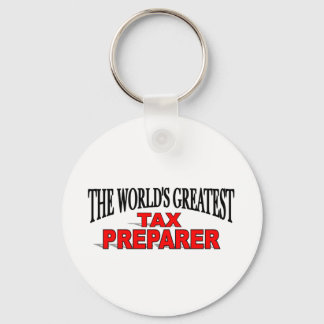 The World's Greatest Tax Preparer Key Ring