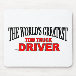 The World's Greatest Tow Truck Driver Mouse Mat