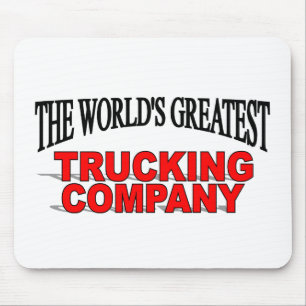 The World's Greatest Trucking Company Mouse Mat