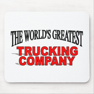 The World's Greatest Trucking Company Mouse Mat