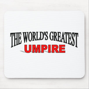 The World's Greatest Umpire Mouse Mat