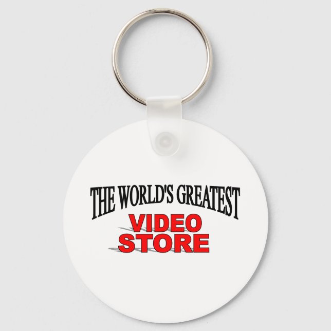 The World's Greatest Video Store Key Ring (Front)