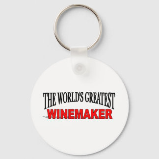 The World's Greatest Winemaker Key Ring