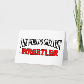 The World's Greatest Wrestler Card