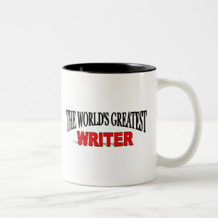 The World's Greatest Writer Two-Tone Coffee Mug