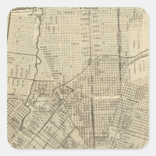 The World's Industrial Square Sticker