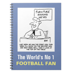 The World's Number 1 Football Fan Notebook