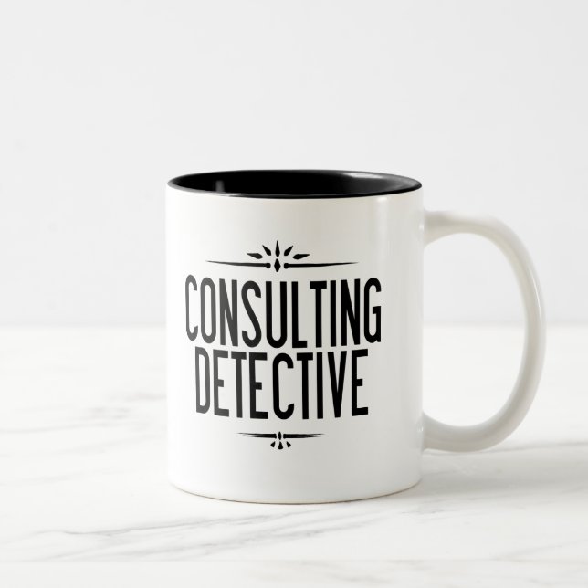 The World's Only Consulting Detective Mug (Right)