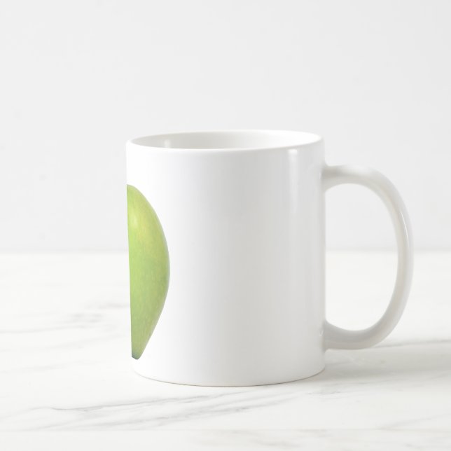 The worm in the apple coffee mug (Right)