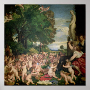 The Worship of Venus, 1519 Poster