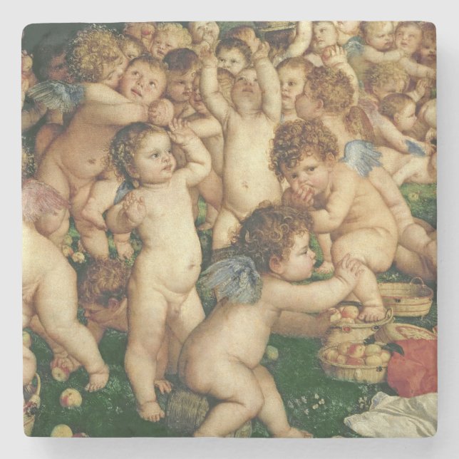 The Worship of Venus, 1519 Stone Coaster (Front)