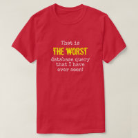 "... THE WORST database query ..."