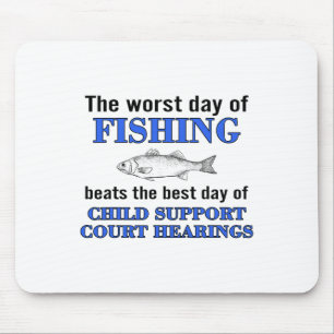 The Worst Day Of Fishing Beats The Best Day Of Chi Mouse Mat