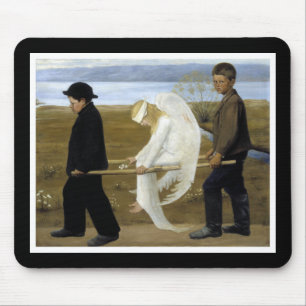 The Wounded Angel Mouse Mat