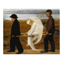 The Wounded Angel, Simberg 