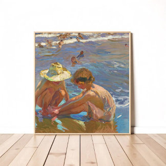 The Wounded Foot, Joachin Sorolla Poster