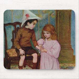 The Wounded Knight Mouse Mat