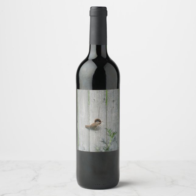 The Wren House Wine Label (Front)
