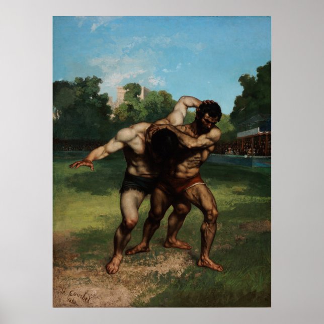 The Wrestlers Poster (Front)