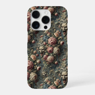 🌿 The Wretching Wreath – Gothic Victorian iPhone 16 Pro Case