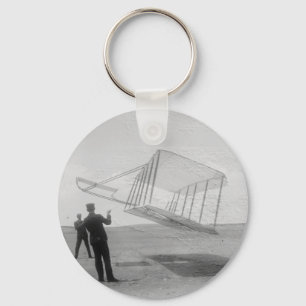The Wright Brothers test flight Key Ring