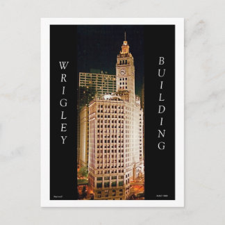 The Wrigley Building II Postcard