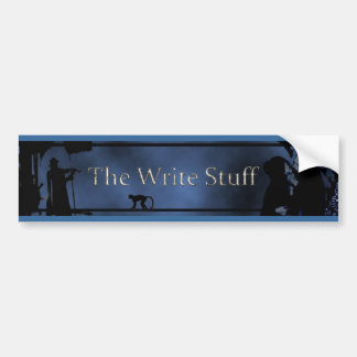 The Write Stuff Bumper Sticker