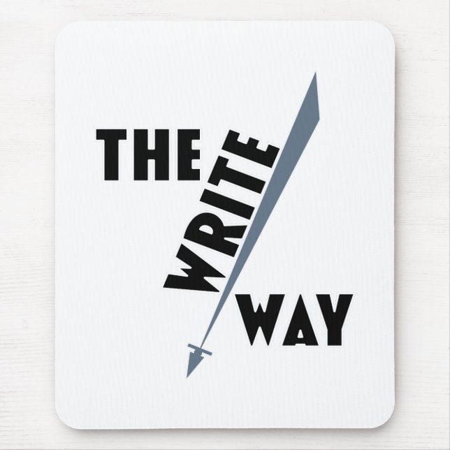 The Write Way Mouse Mat (Front)