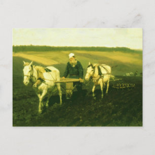 The writer Lev Nikolaevich Tolstoy Postcard
